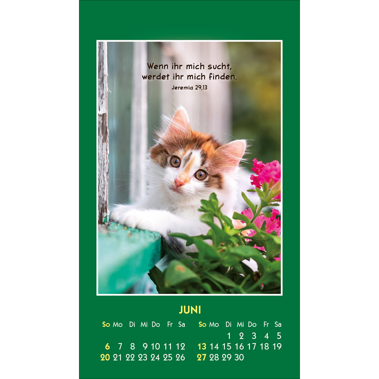 Aufkleberkalender - Hallo Du 2027