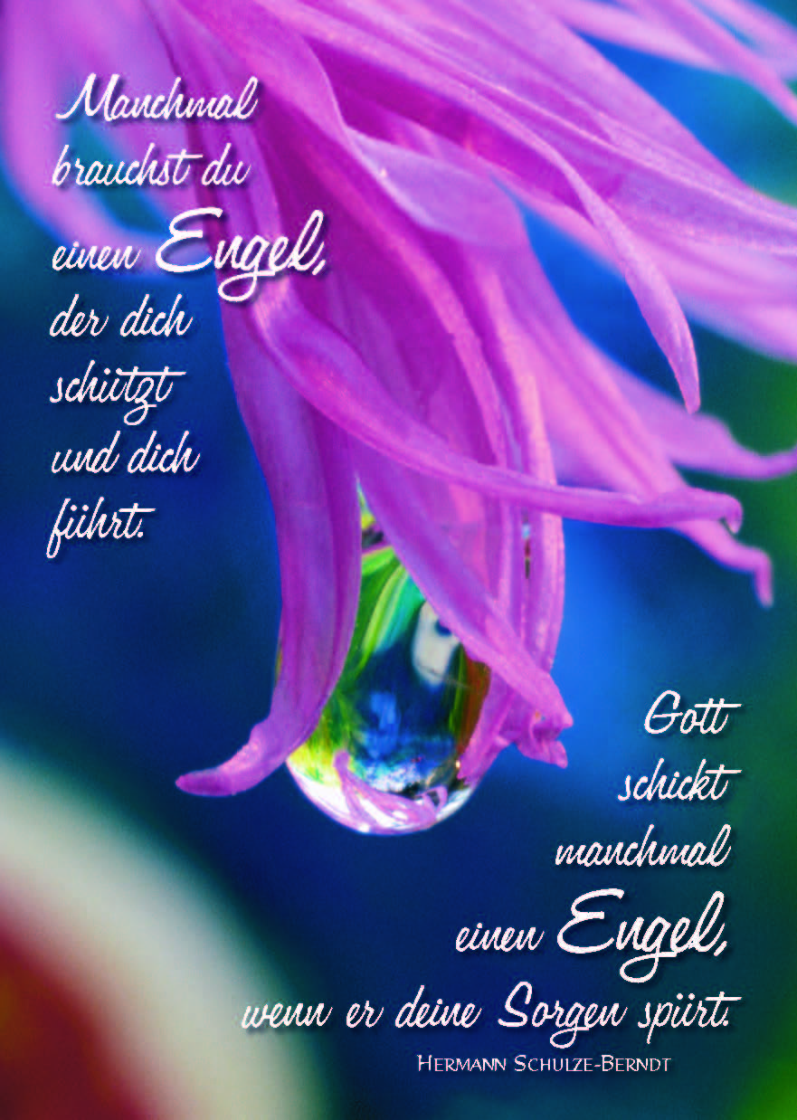 Manchmal brauchst du einen Engel