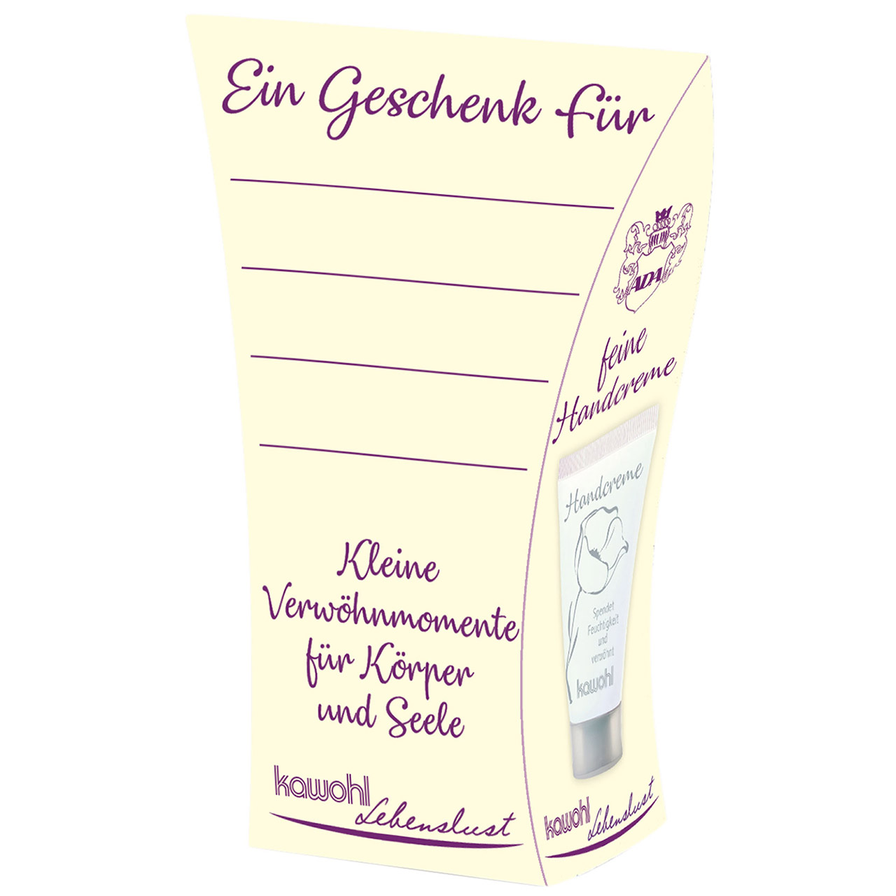 Handcreme - Gesegnete Ostern - Grafik Blumen