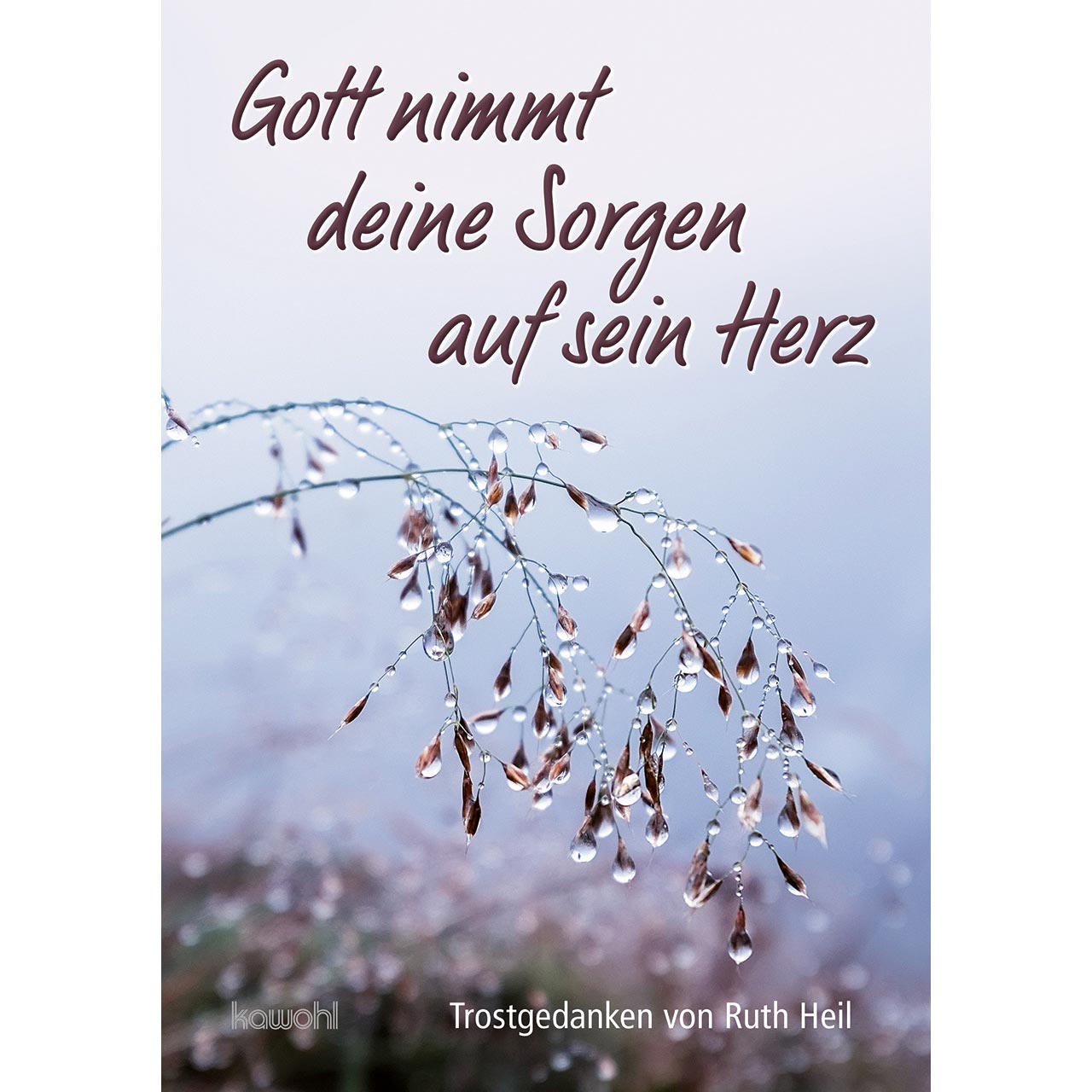Gott nimmt deine Sorgen auf sein Herz