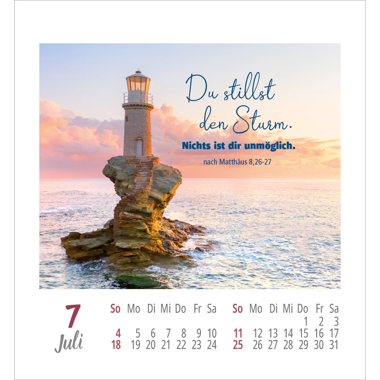 Aufkleberkalender - Frei sein & leben 2027