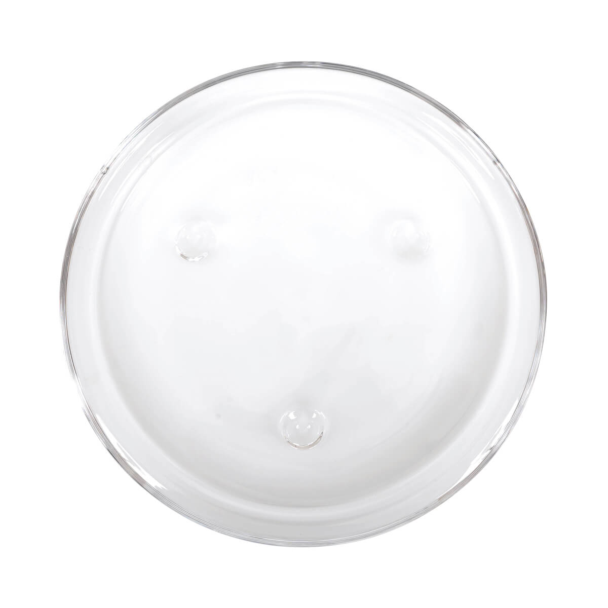 Dekoration - Glasteller für Kerzen - Glasteller