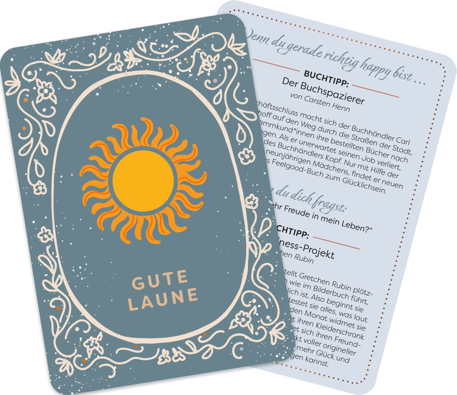 Karten-Box - Bücher für die Seele
