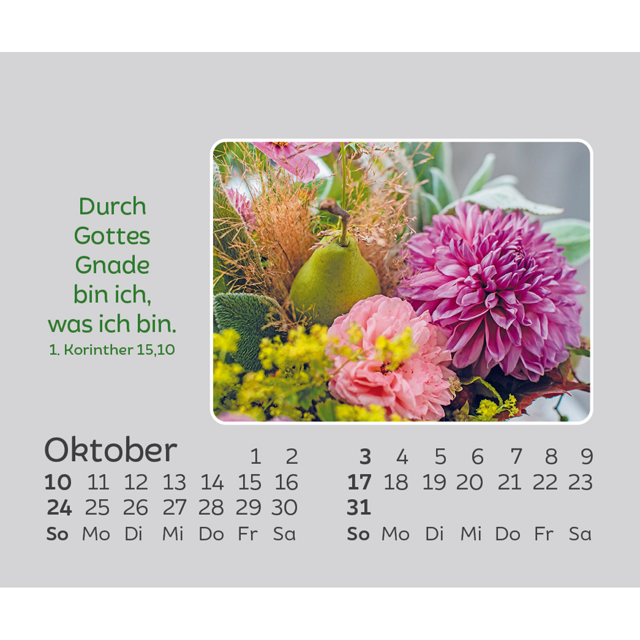 Aufstellkalender - Freude für jeden Tag 2027