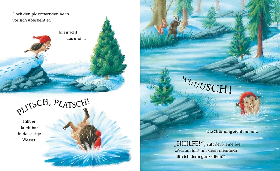 Buch - Der kleine Igel und die wahre Weihnachtsfreude
