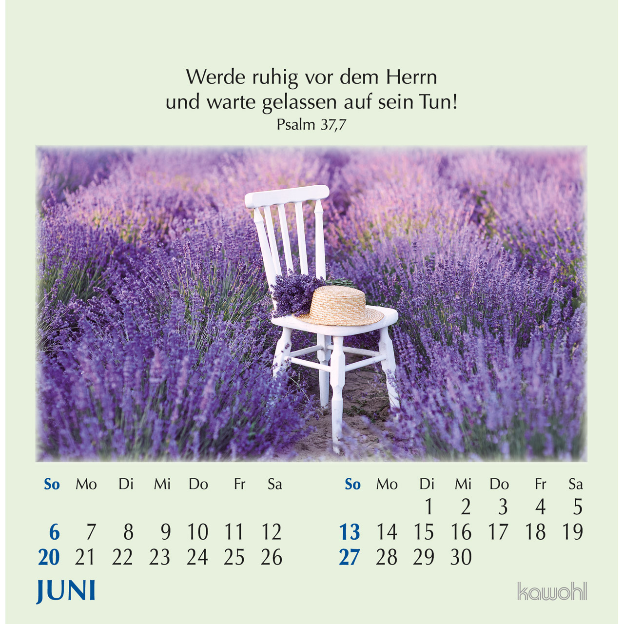 Postkartenkalender - Worte des Lebens 2027