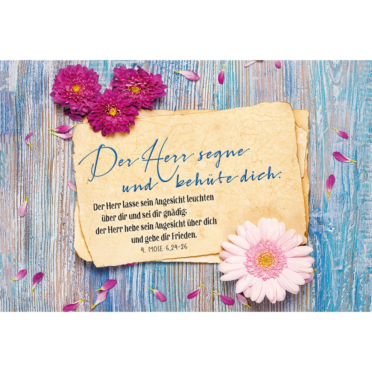 Der Herr segne und behüte dich