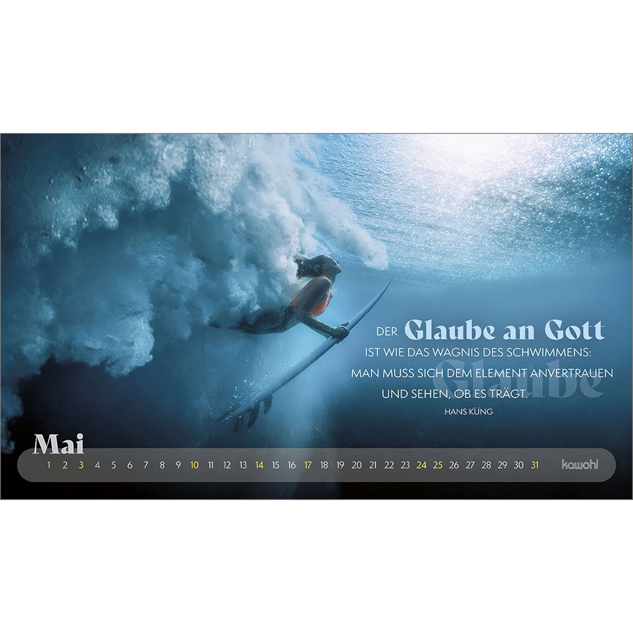 Postkartenkalender - Abenteuer - Mit Gott unterwegs 2026