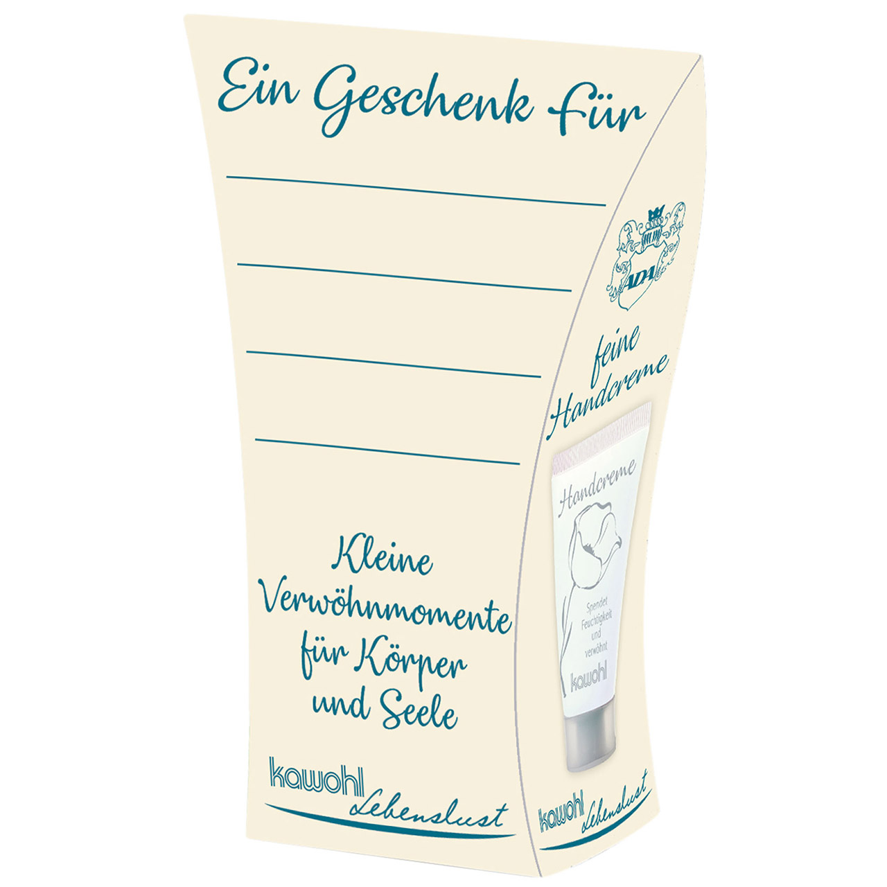 Handcreme - Frohe und gesegnete Weihnacht - Tannenbäume / Grafik