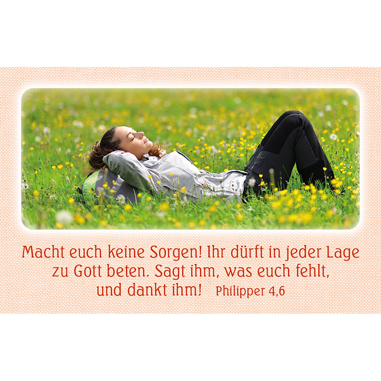 Karten-Box Kunststoff - Lichtblicke - Berge Landschaft Sonne