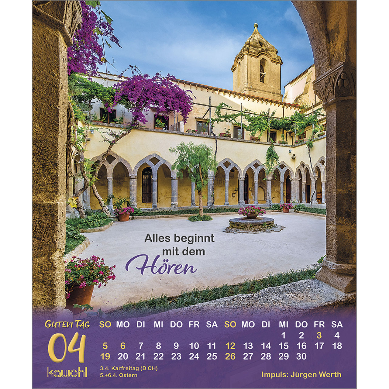 Postkartenkalender - Guten Tag 2026