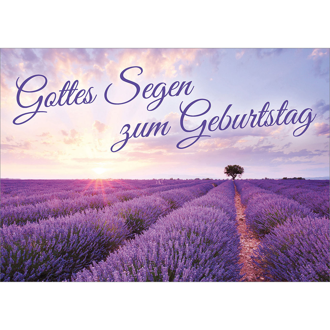 Gottes Segen zum Geburtstag