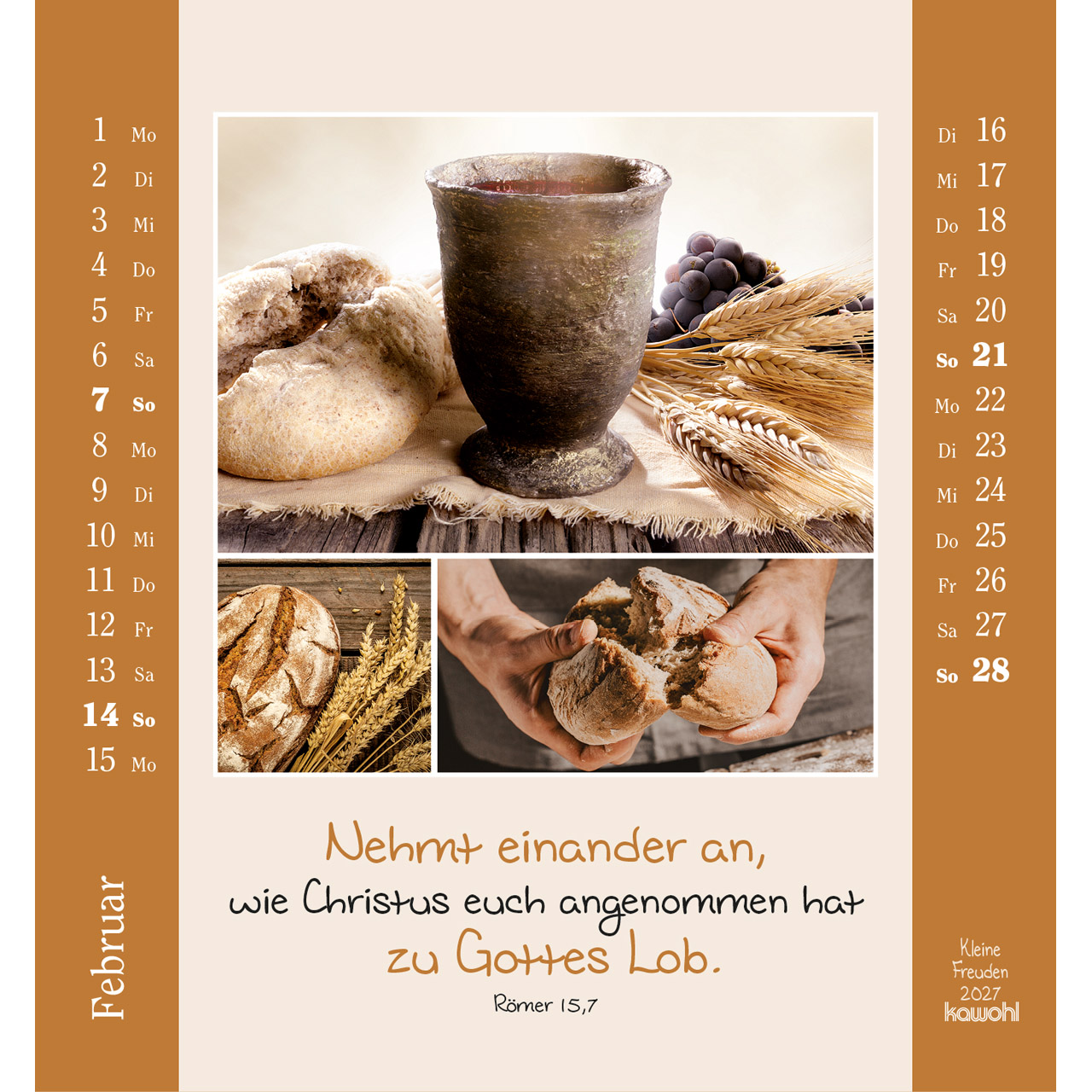 Aufstellkalender - Kleine Freuden 2027