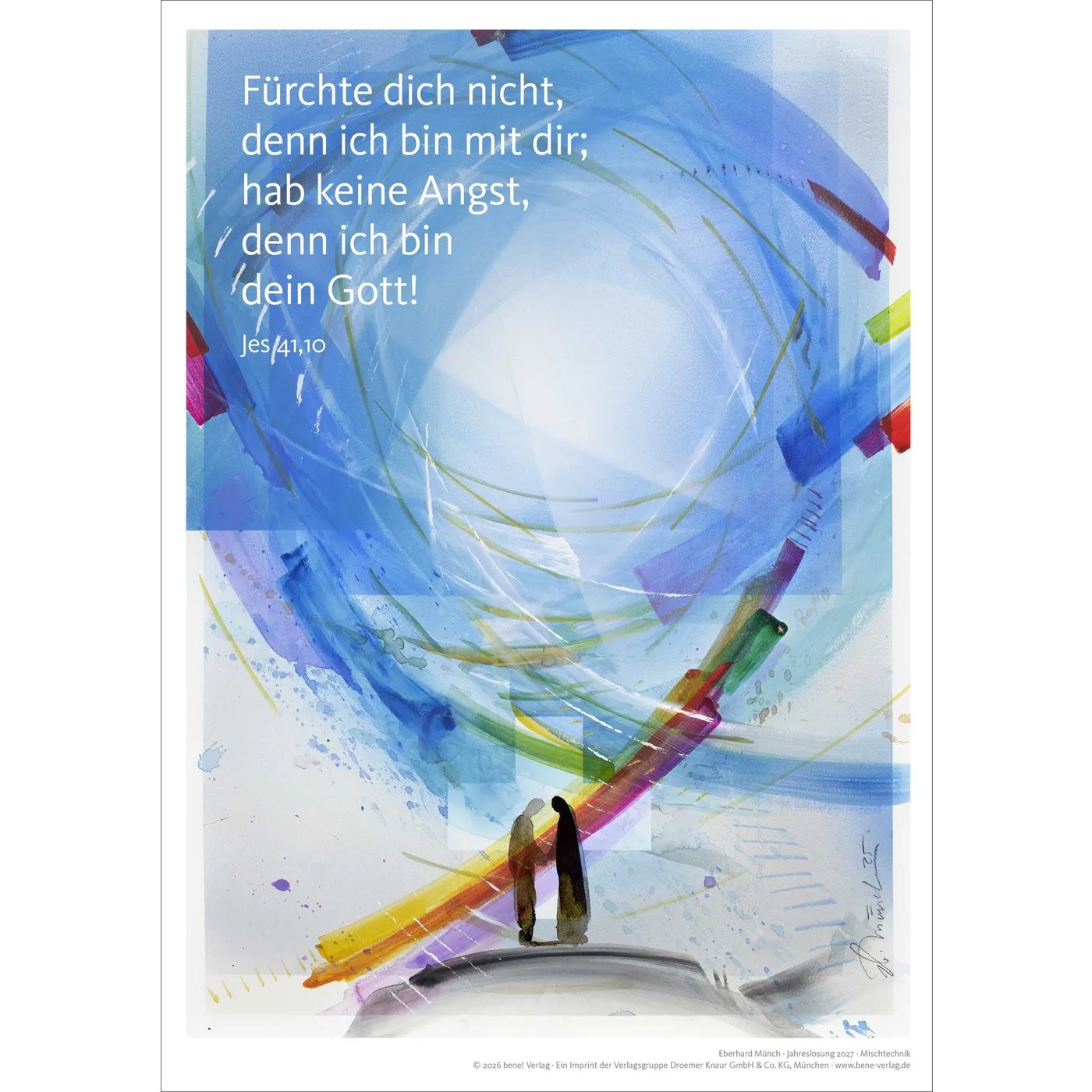 Poster - Kunstdruck A4 Jahreslosung 2027