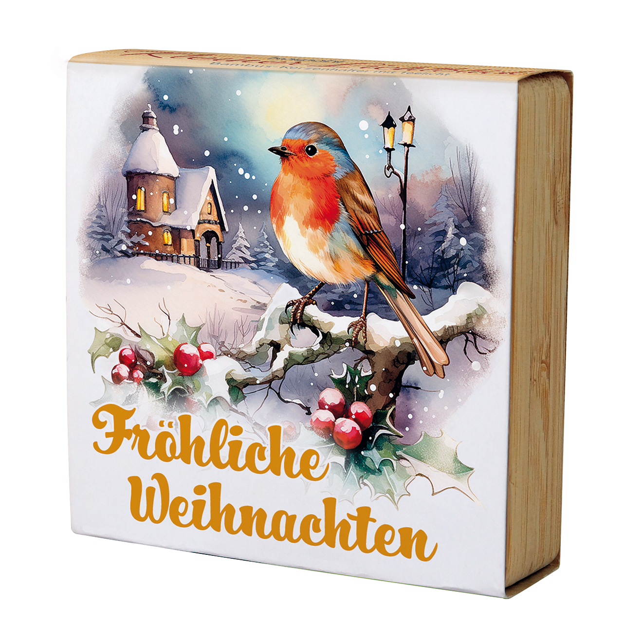Fröhliche Weihnachten - Rotkehlchen