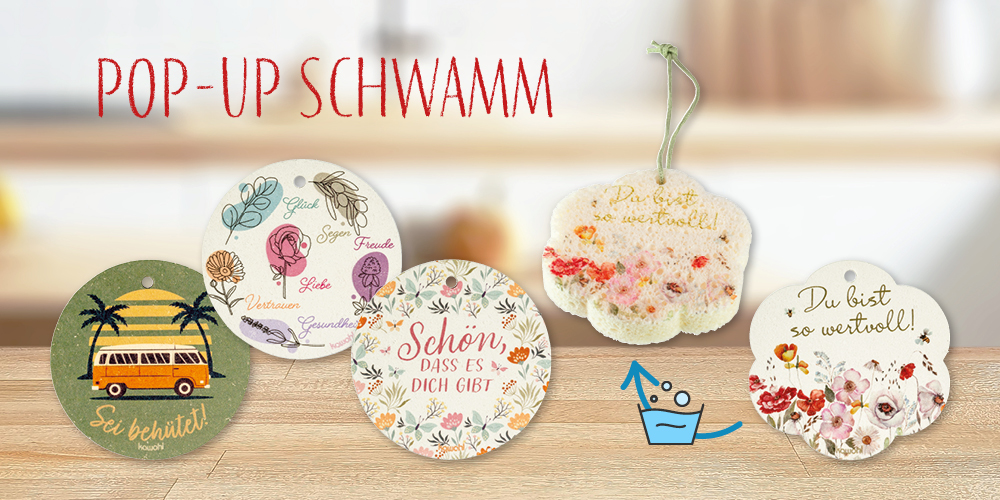 Pop-Up-Schwämme