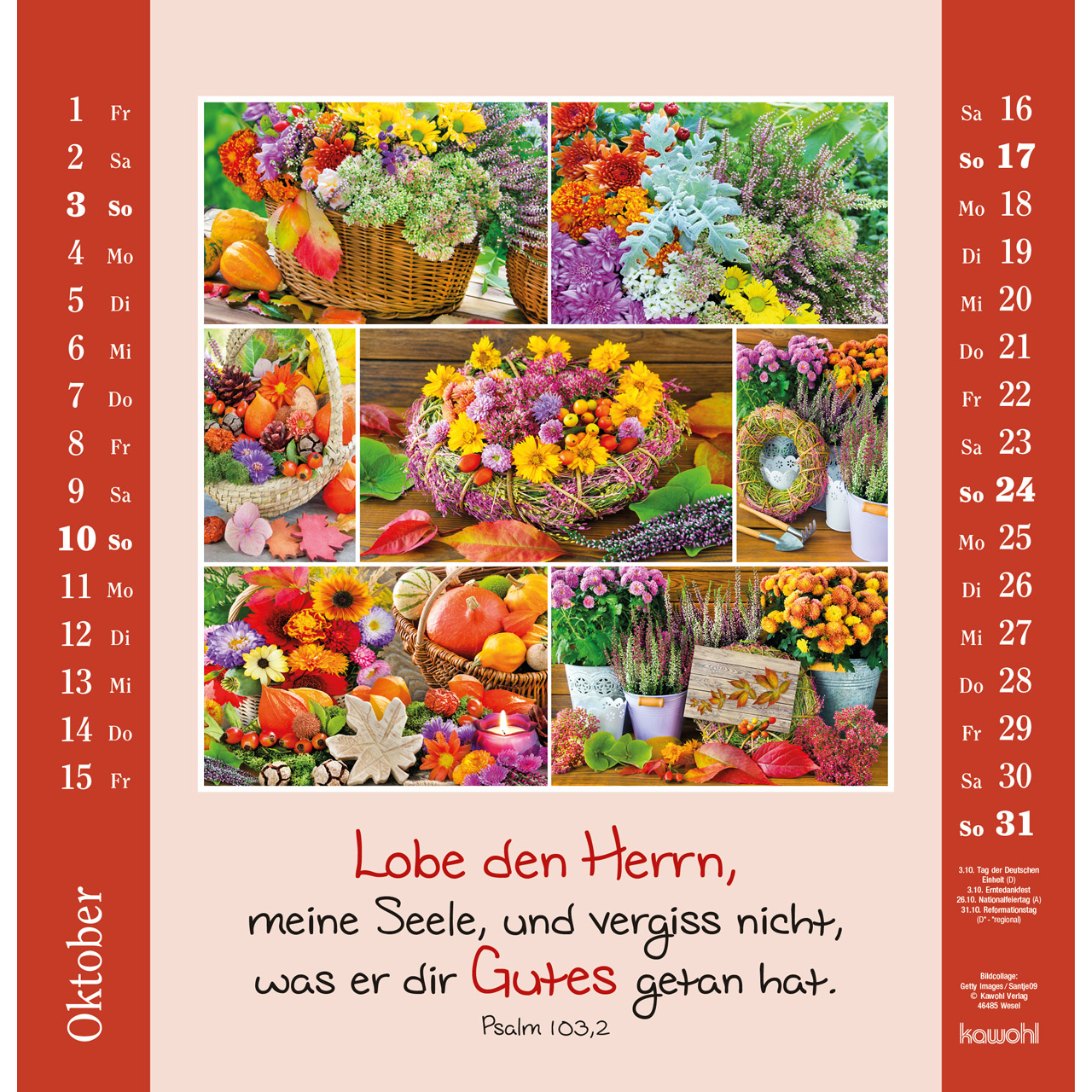 Wandkalender - Kleine Freuden entdecken 2027