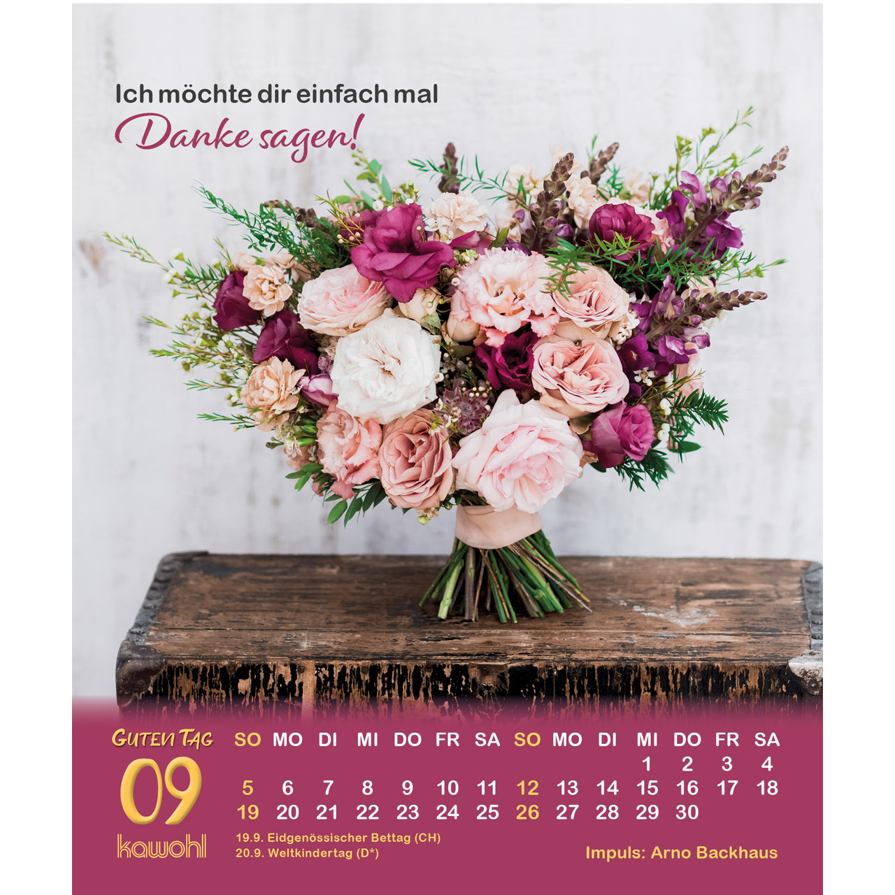 Postkartenkalender - Guten Tag 2027