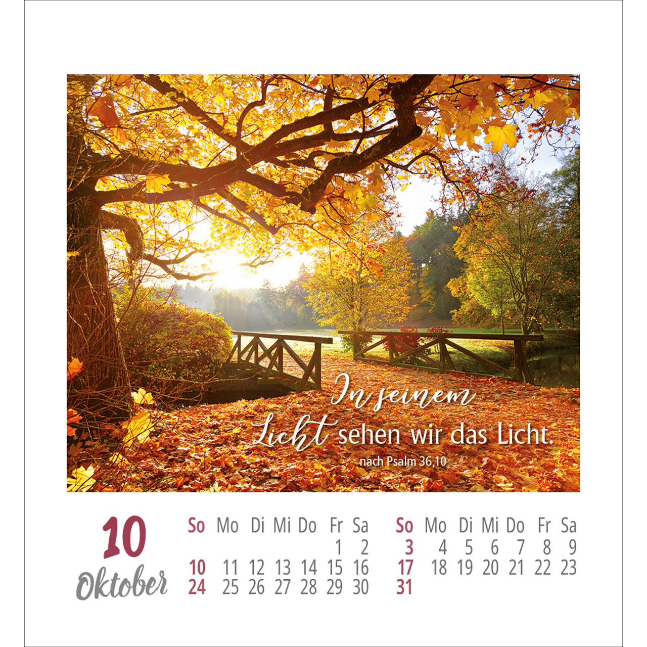Aufkleberkalender - Frei sein & leben 2027