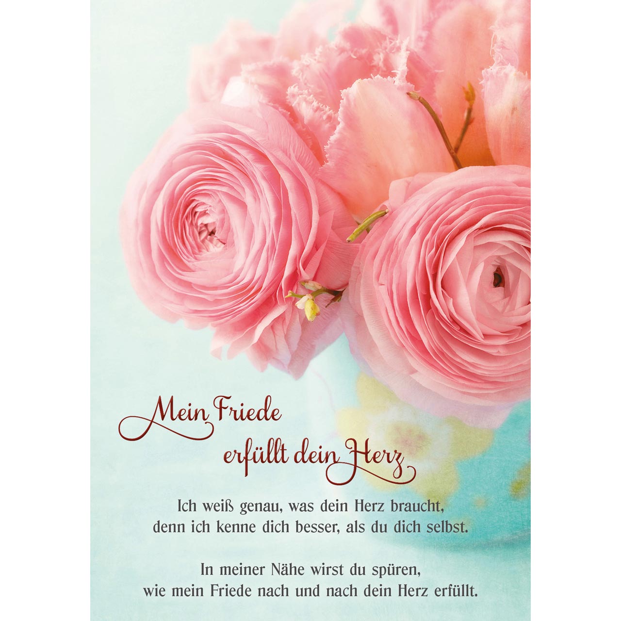 Postkarten-Buch - Ich bin dir nah und segne dich - Herz