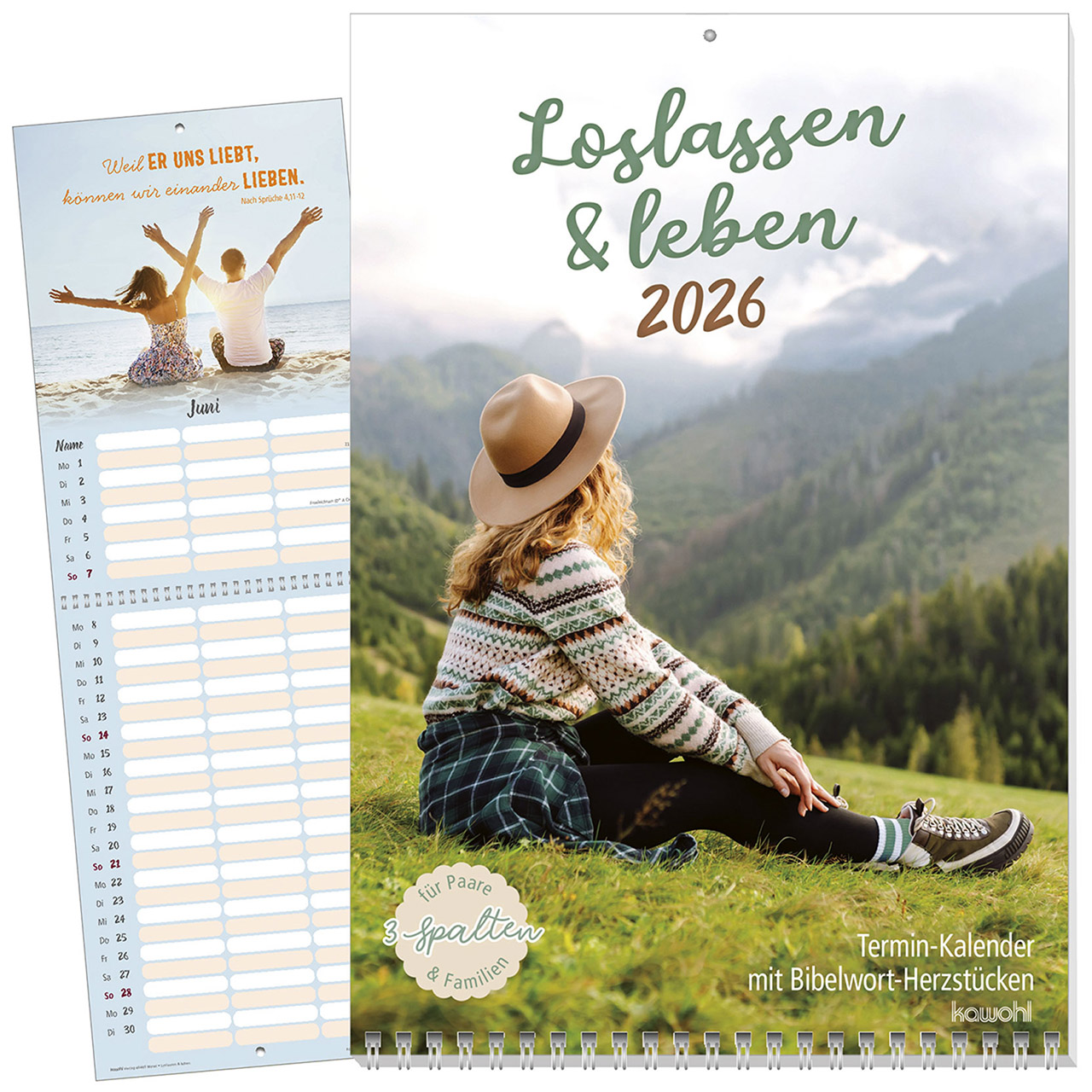 Loslassen & leben 2026 Terminkalender - Loslassen & leben 2026