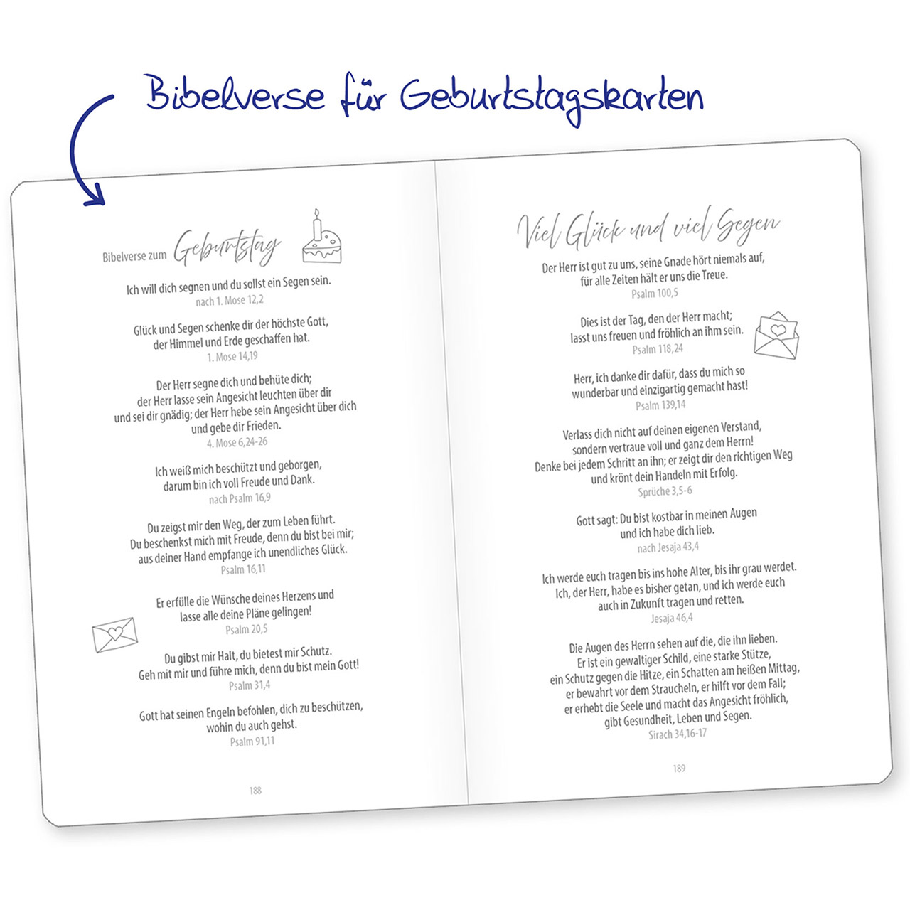 Adressbuch - wunderbar gesegnet - Meine Adressen - Blumen Grafik Aquarellblumen