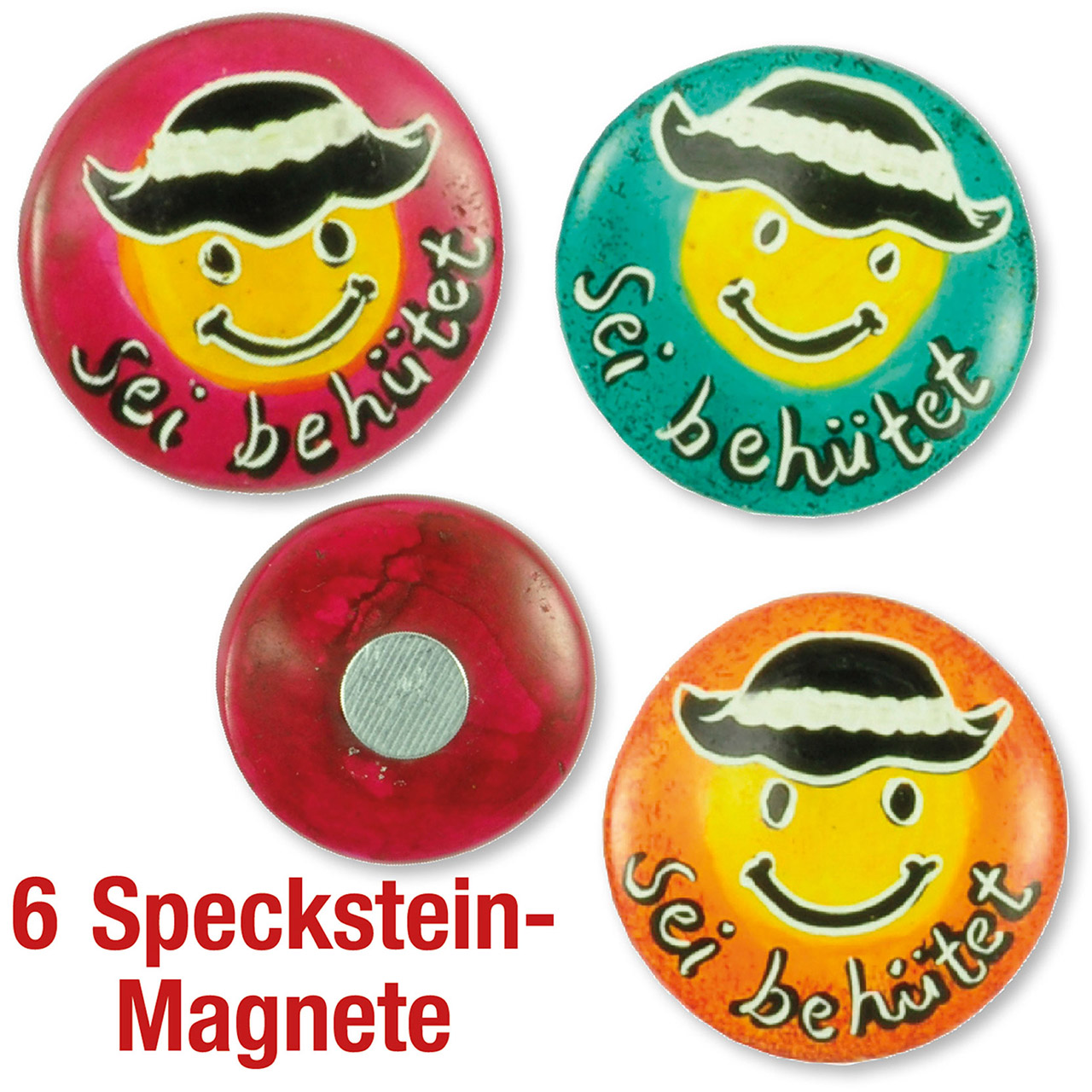 Spar-Paket: Specksteinmagnete Magnet - Spar-Paket: Specksteinmagnete