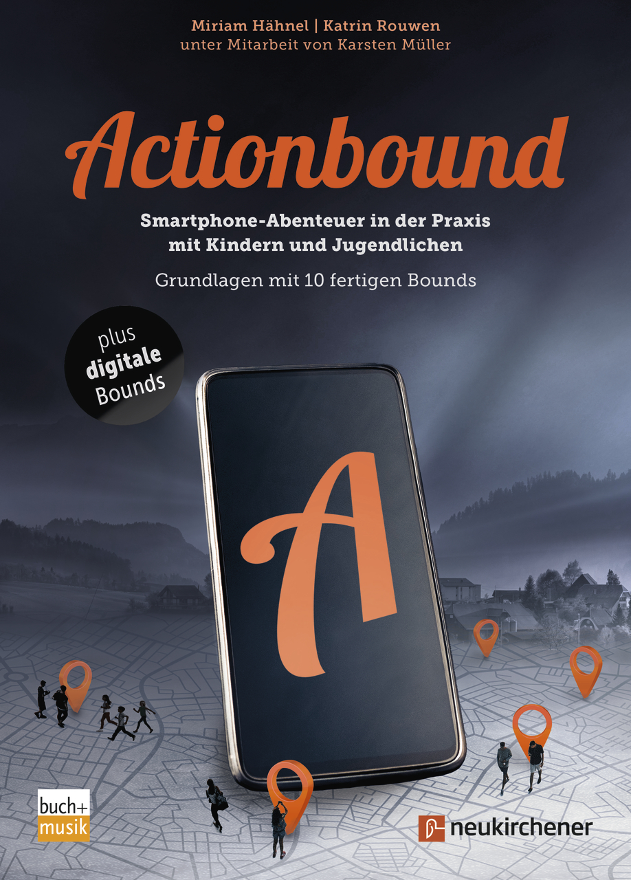 Actionbound Buch - Actionbound - Menschen Handy Muster