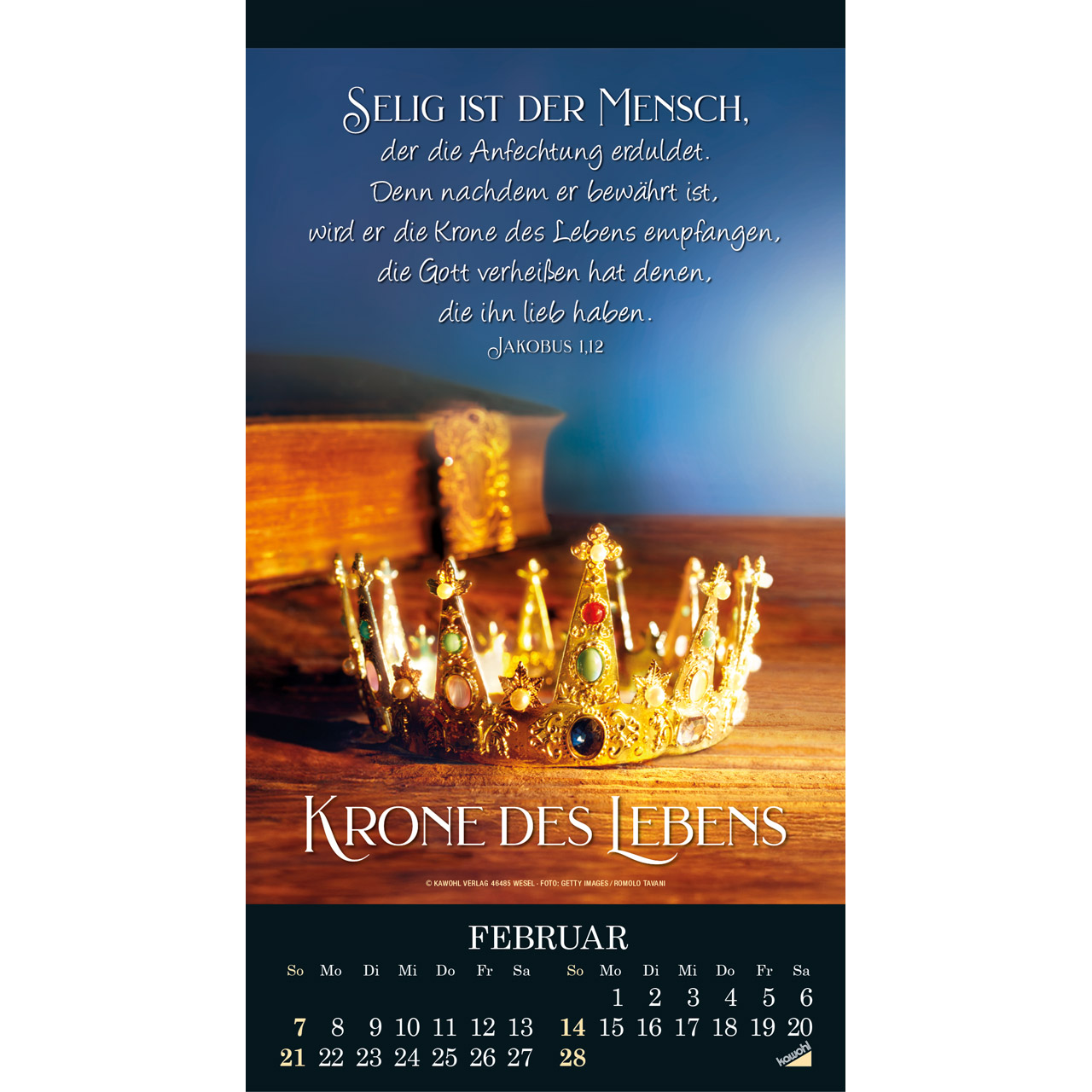 Wandkalender - Die Wunder deiner Werke 2027