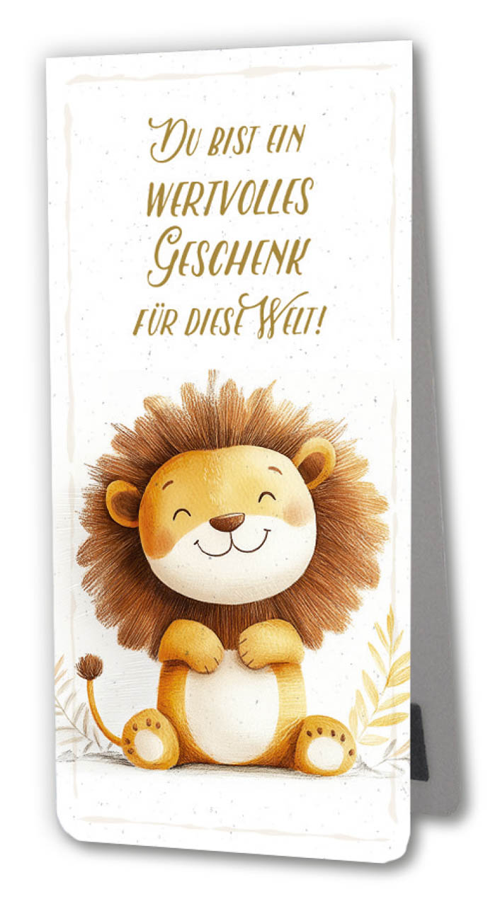 Lesezeichen - Magnetlesezeichen "Wertvolles Geschenk"