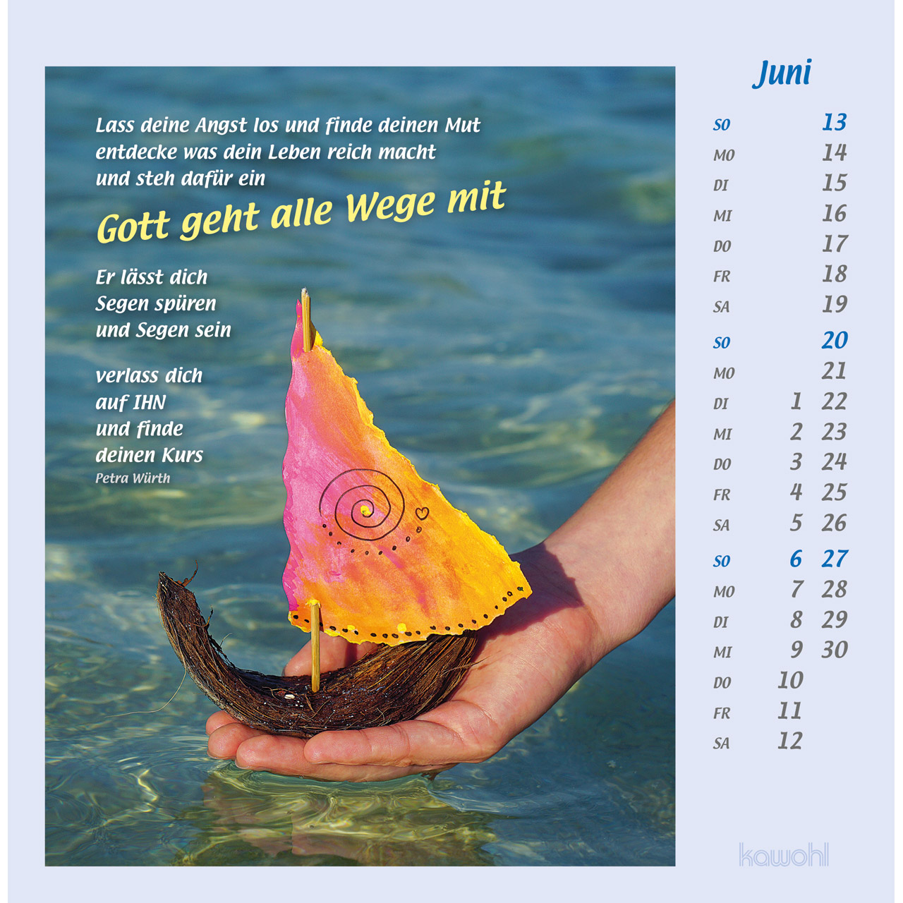 Postkartenkalender - Mit Hand und Fuß 2027