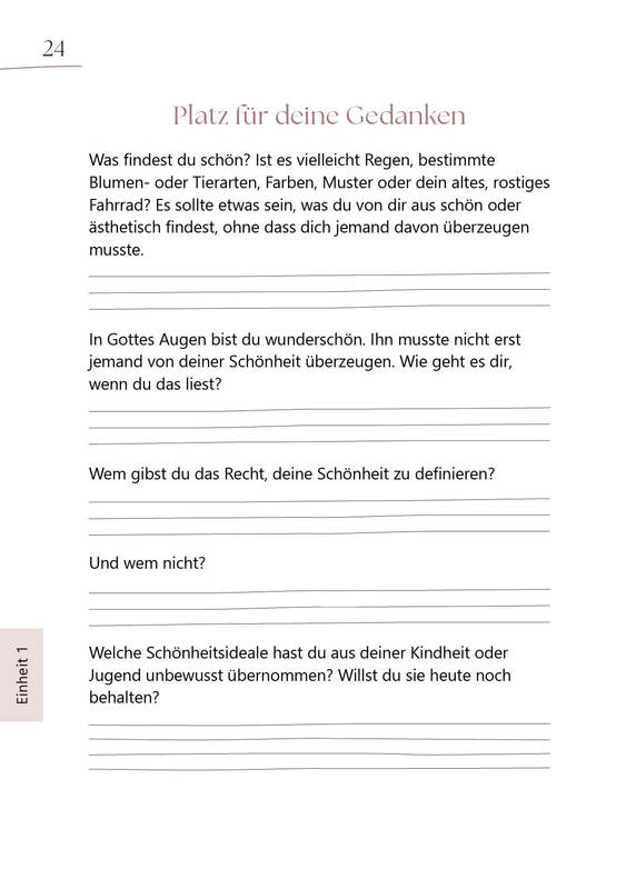 Geschenkbuch - Du bist kostbar & wunderschön