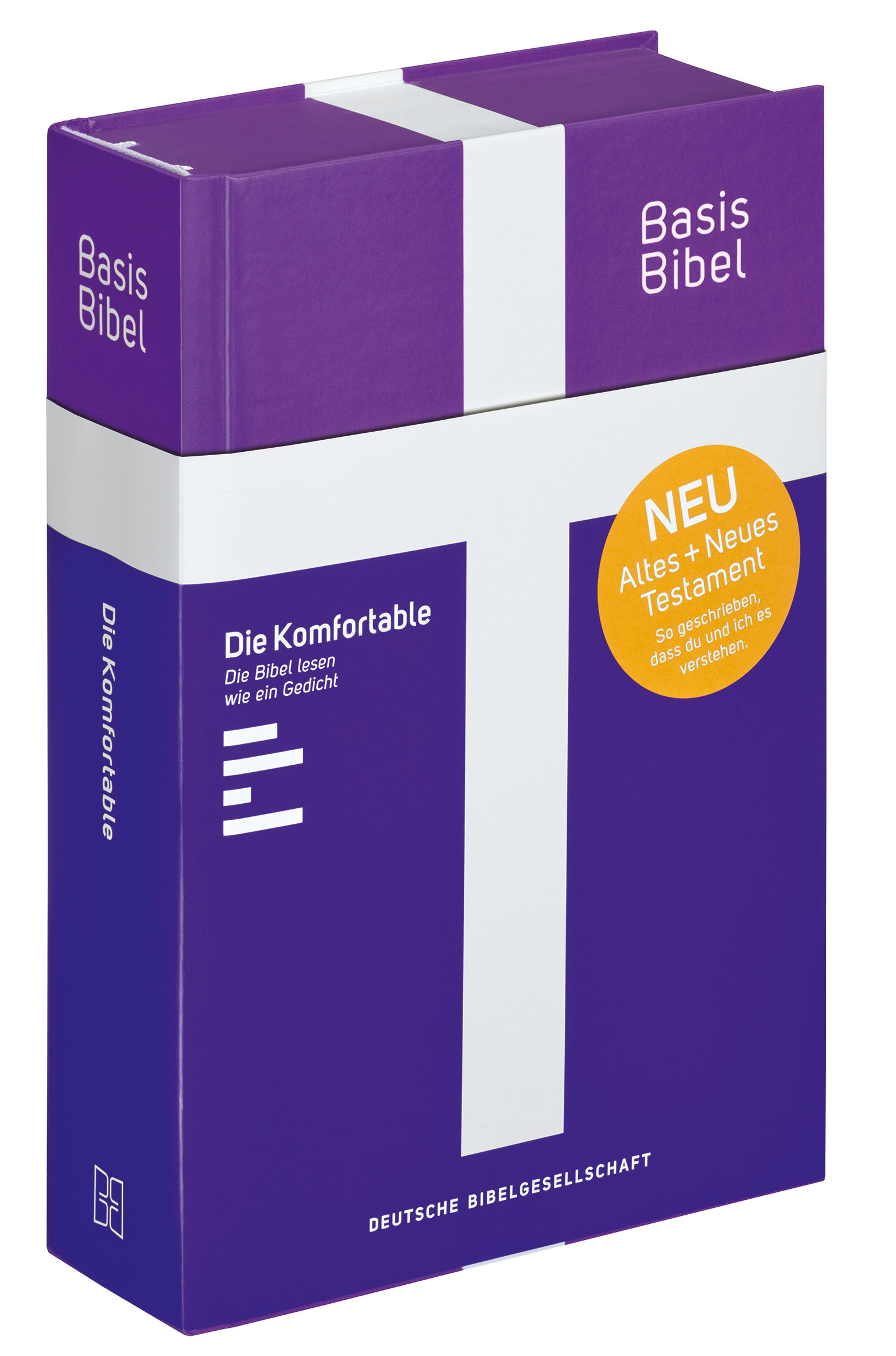 BasisBibel - BasisBibel. Die Komfortable. Lila