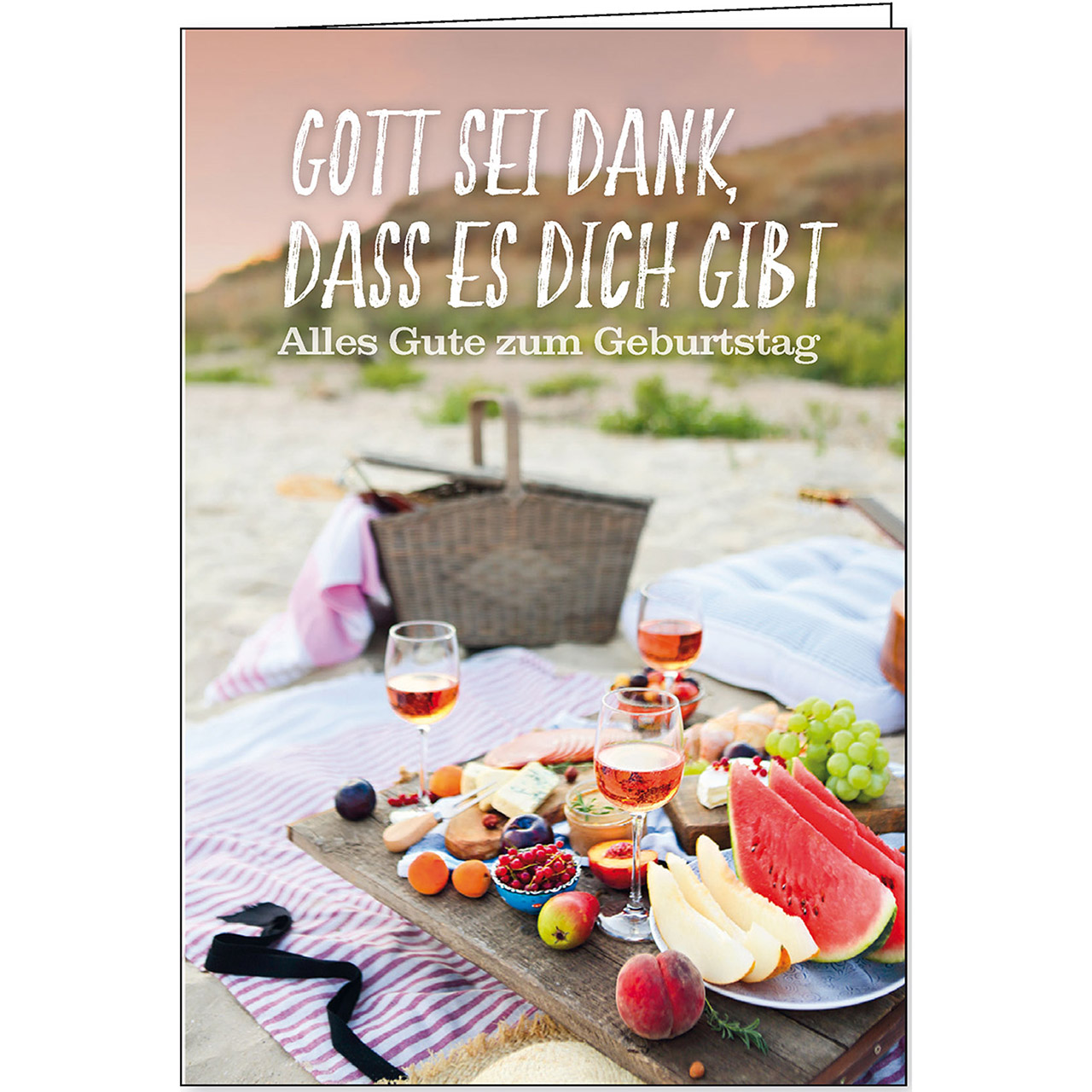 Gott sei Dank, dass es dich gibt