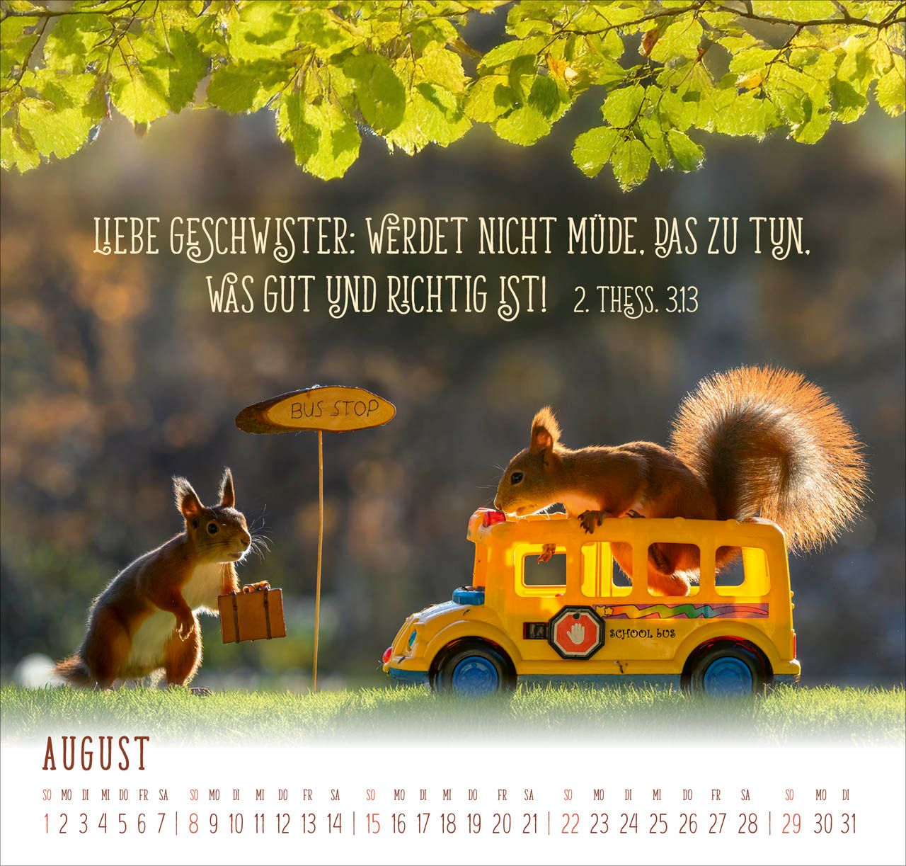 Wandkalender - Du machst mich froh 2027