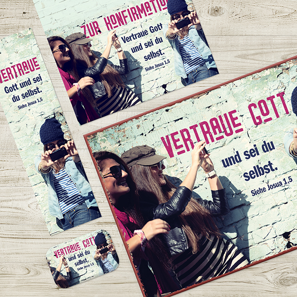 Paket-Angebot - Geschenkset Konfirmation Girls (4-teilig)