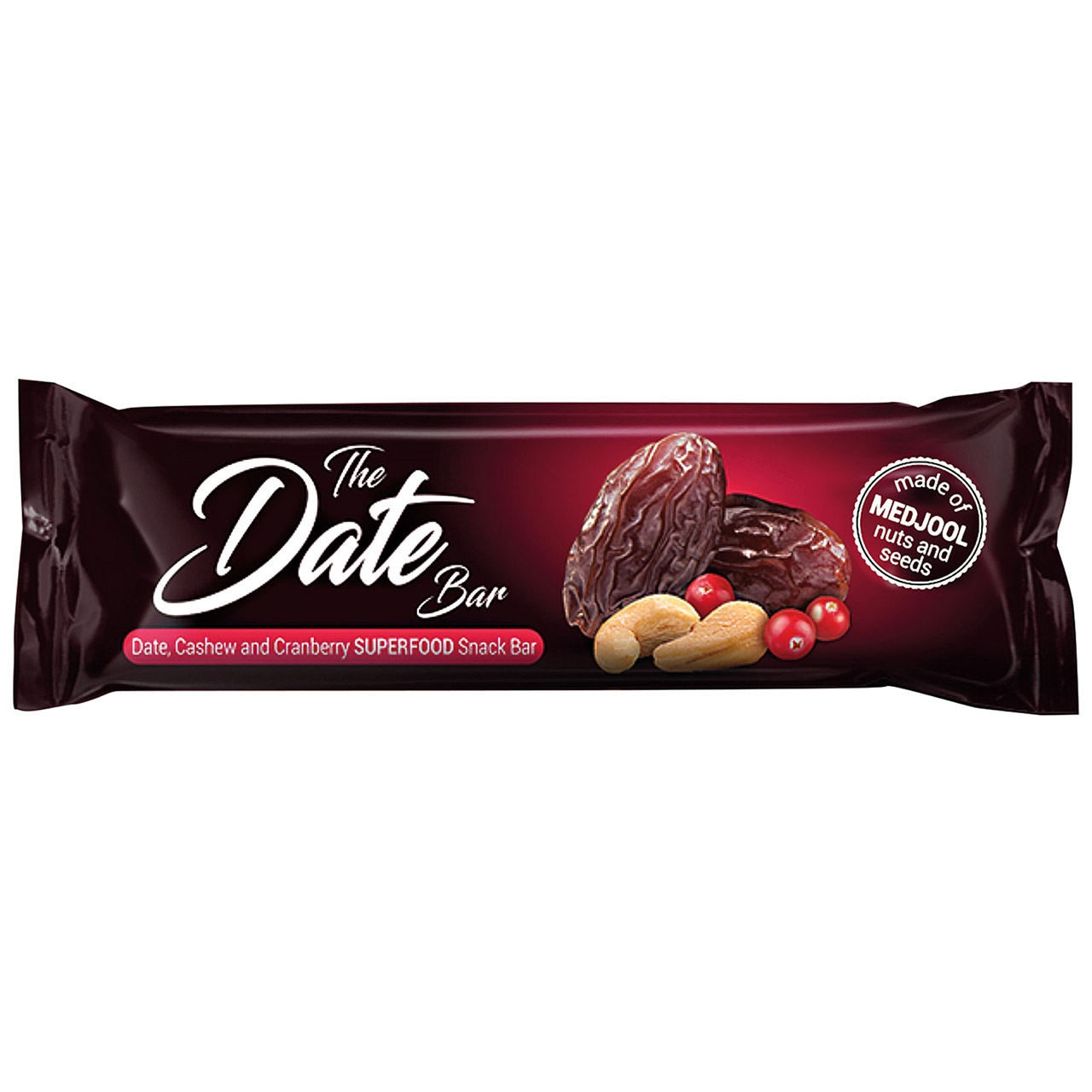 Dattelriegel Cashew und Cranberry