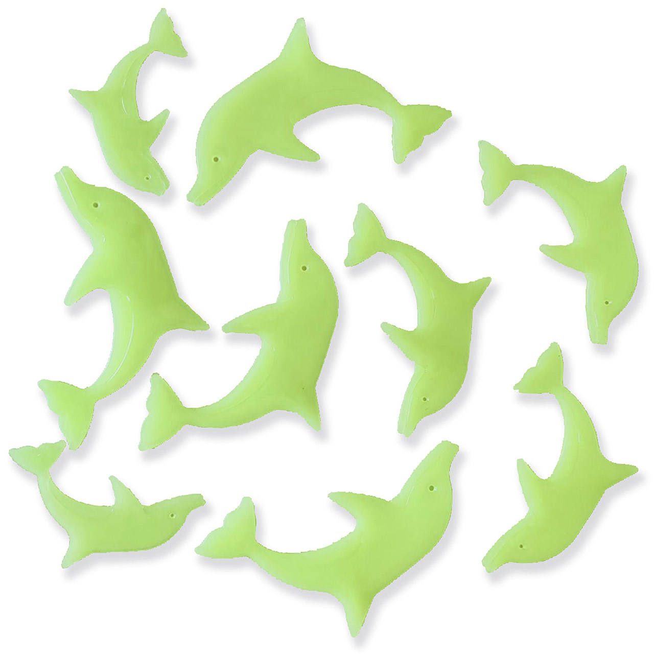 Leuchtsticker - Delfine - Unendlich geliebt! - Delfine