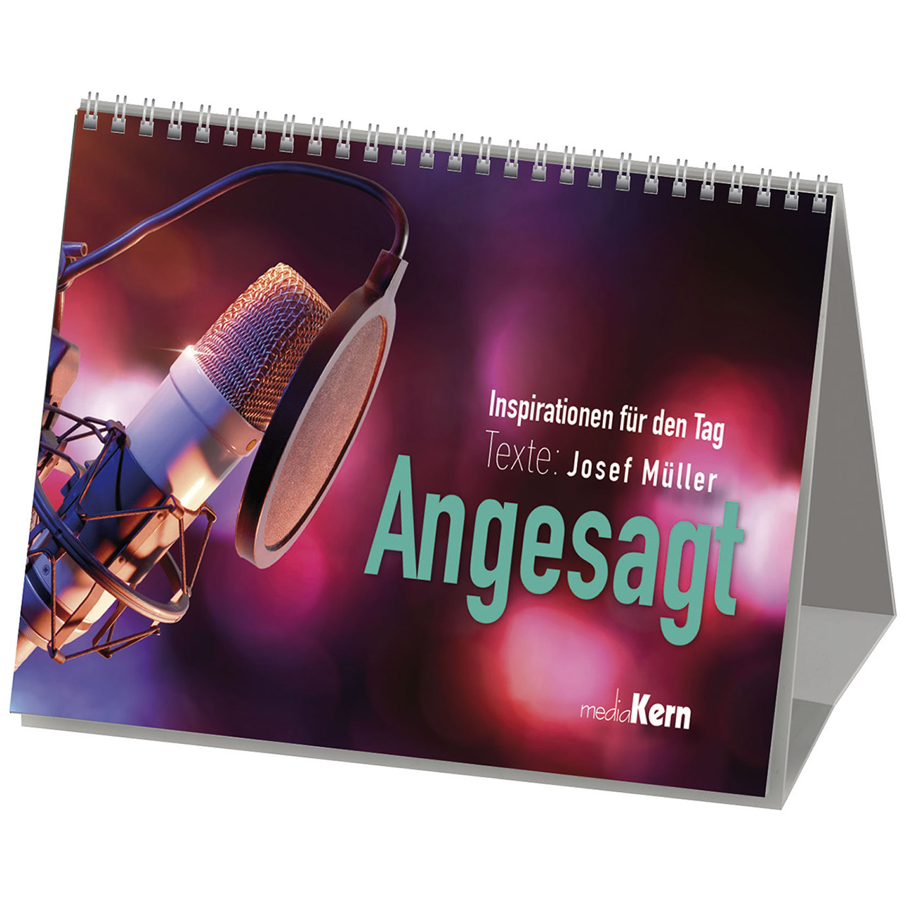 Aufstellbuch - Angesagt - Mikrofon