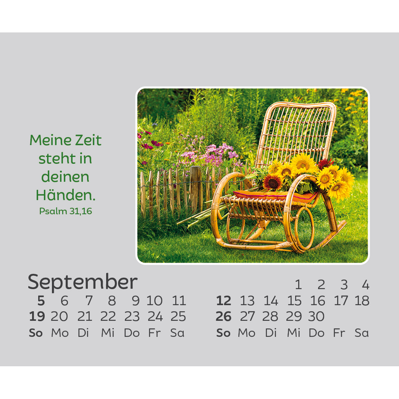 Aufstellkalender - Freude für jeden Tag 2027