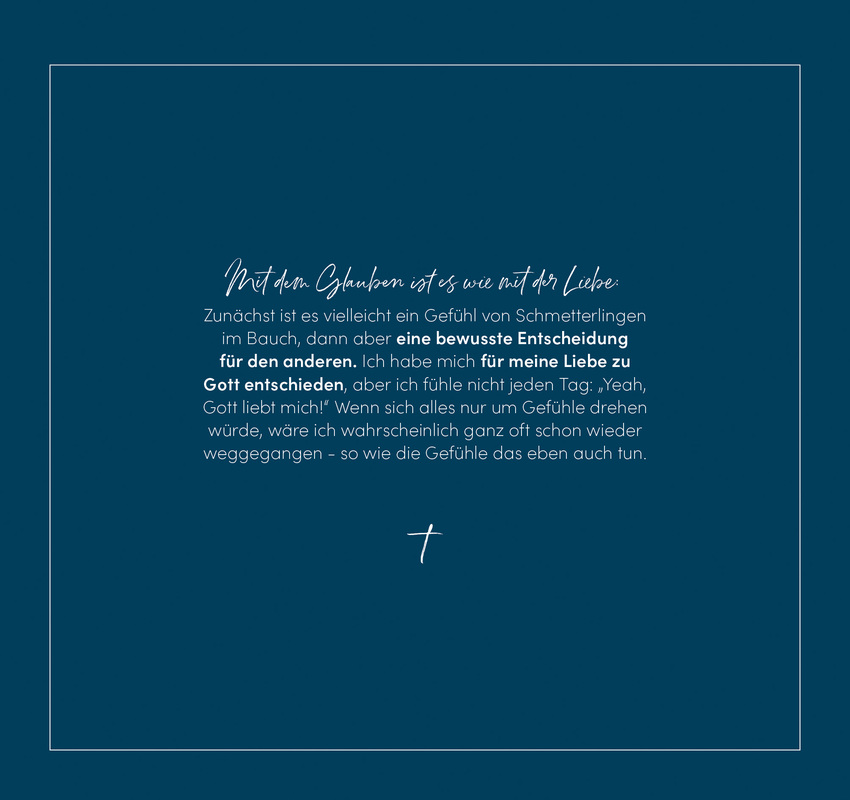 Aufstellbuch - jung und gläubig (Aufstellbuch) - Aufstellbuch Drahtkammbindung Frau Steintreppe