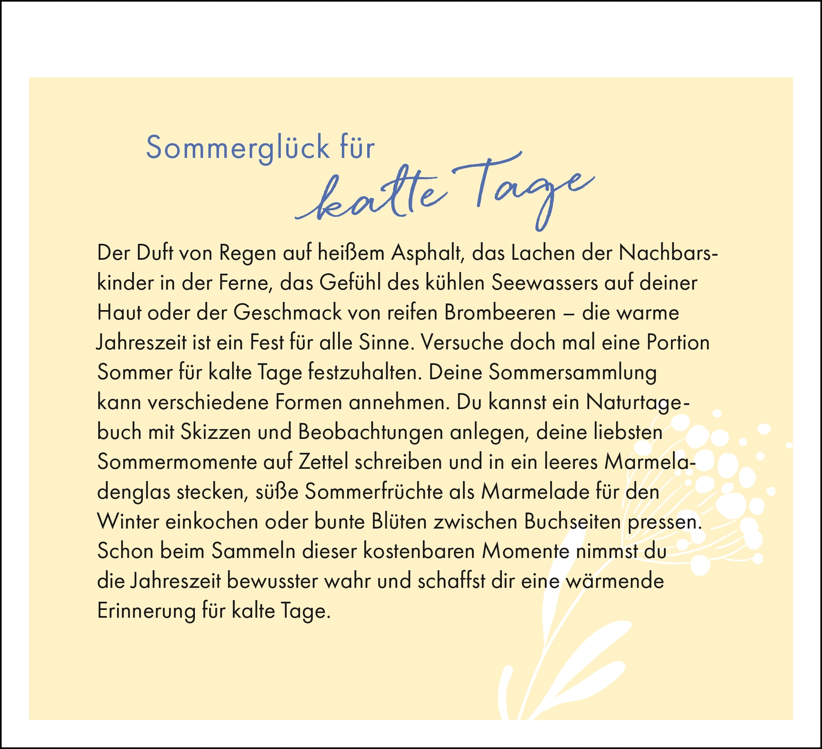 Aufstellkalender - Kleine Atempausen für dich 2027
