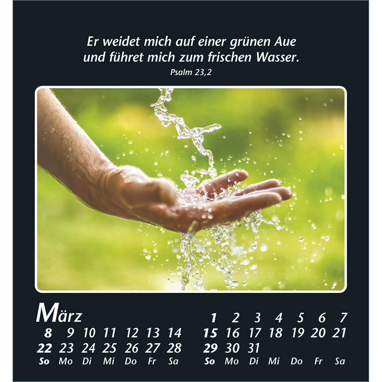 Tischkalender - Zeit der Stille 2026