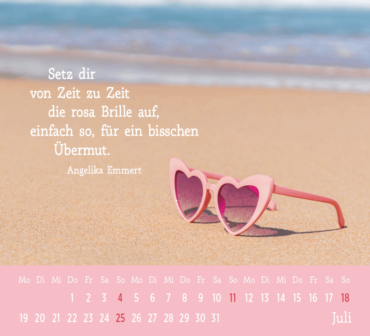 Aufstellkalender - Der kleine Herzenswunschkalender 2027