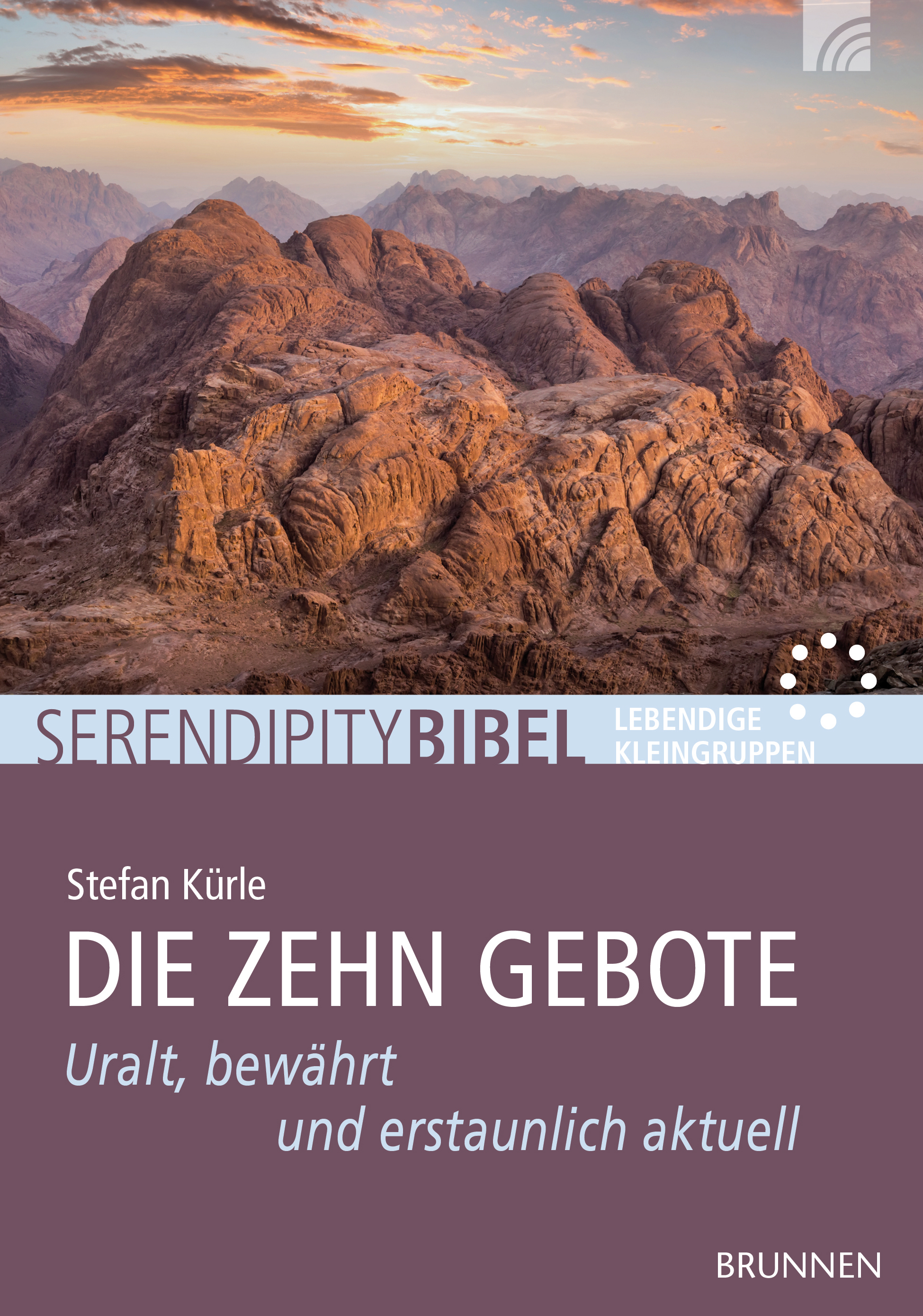 Die Zehn Gebote Buch - Die Zehn Gebote - Berge Felsen Wolken Himmel