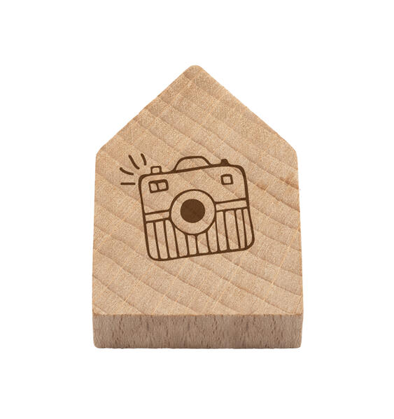 Magnet - Holzhaus Magnet "Kamera"