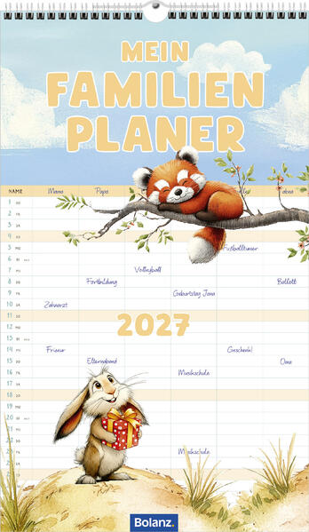 Terminkalender - Mein Familienplaner 2027
