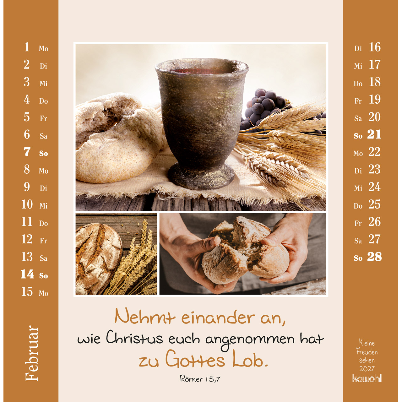 Postkartenkalender - Kleine Freuden sehen 2027