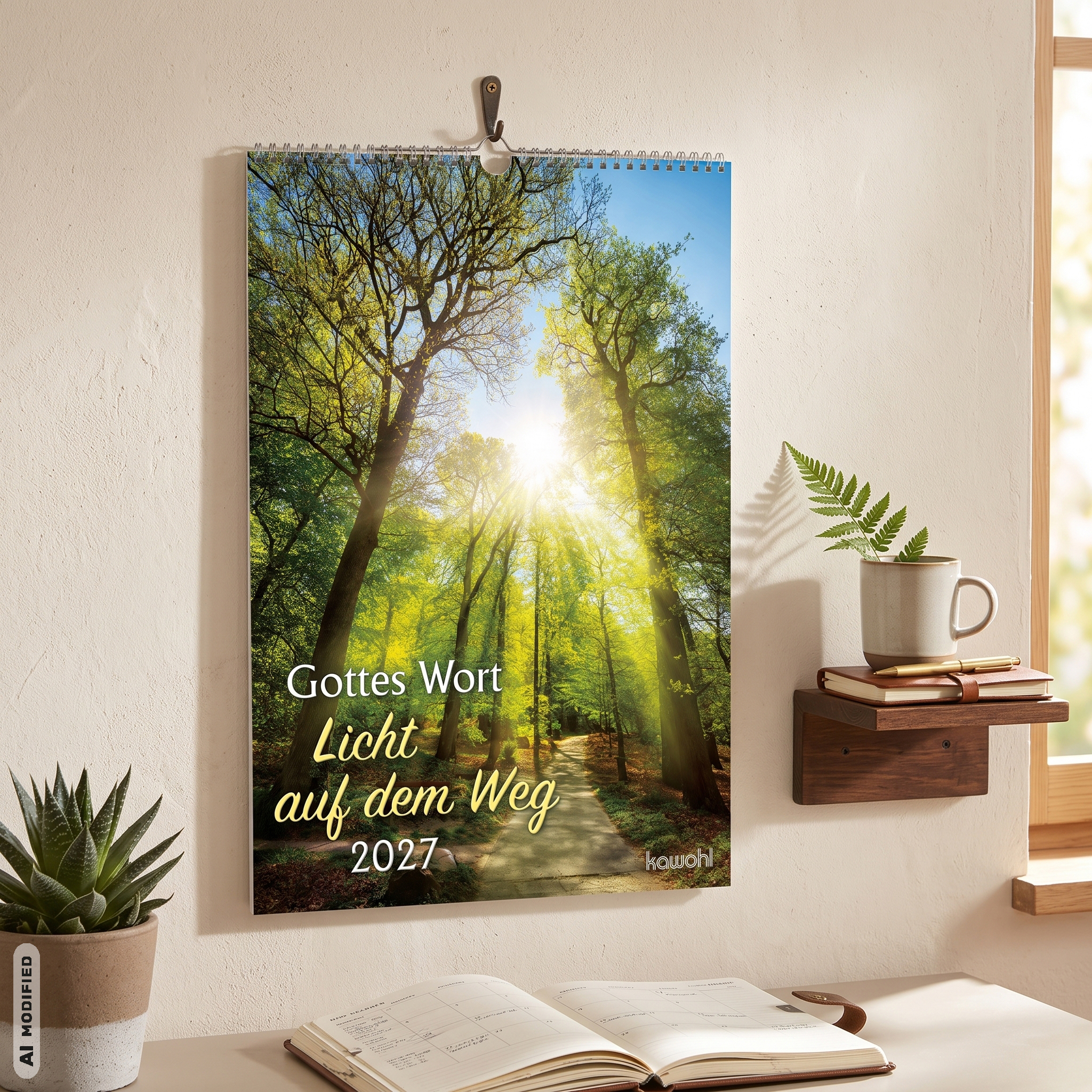 Wandkalender - Gottes Wort - Licht auf dem Weg 2027