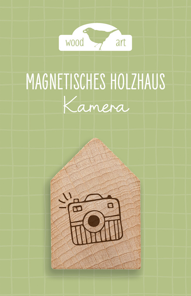 Magnet - Holzhaus Magnet "Kamera"